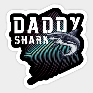 Daddy Shark Sticker